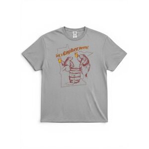 Vintage 90s University of Minnesota Graphic Tee Mens 2XL Gopher Fan T-Shirt